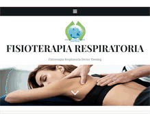 Tablet Screenshot of fisioterapia-respiratoria.com